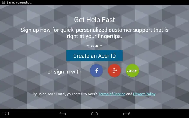 Acer Portal android App screenshot 3