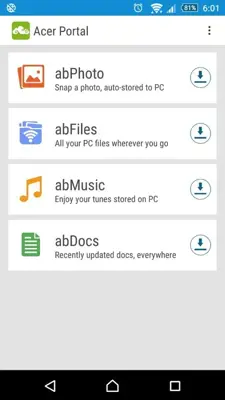 Acer Portal android App screenshot 6